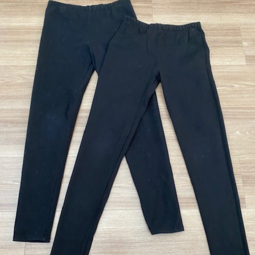 VIGOSS GIRLS SET OF 2 ELASTIC LEGGINGS